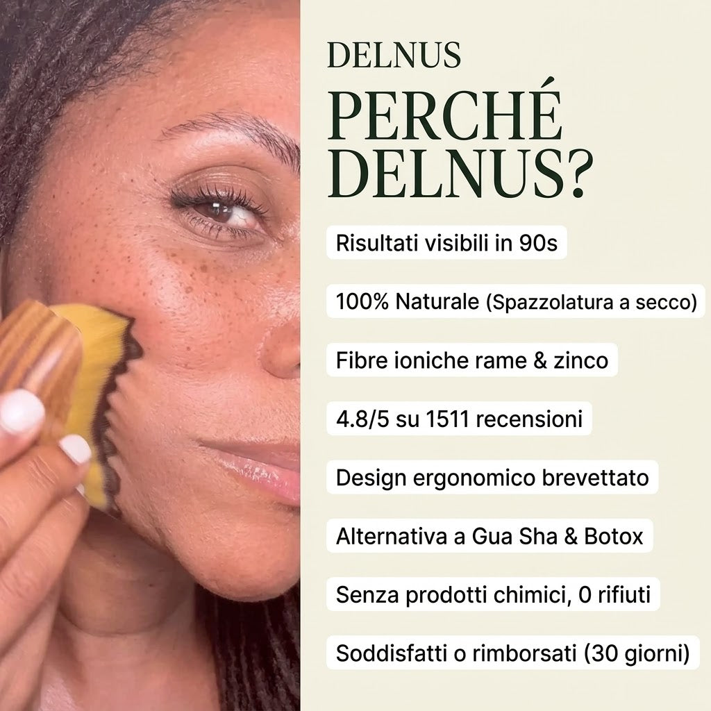 Spazzola linfatica per il viso DELNUS™